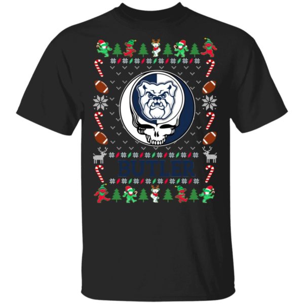 Butler Bulldogs Gratefull Dead Ugly Christmas Sweater