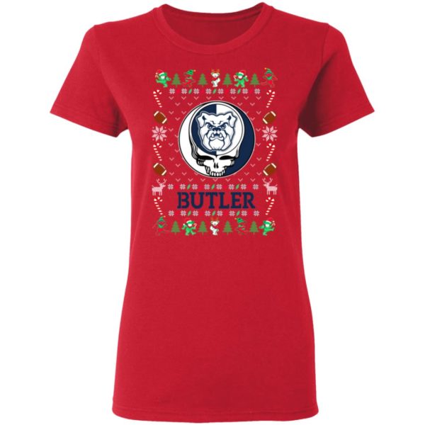 Butler Bulldogs Gratefull Dead Ugly Christmas Sweater