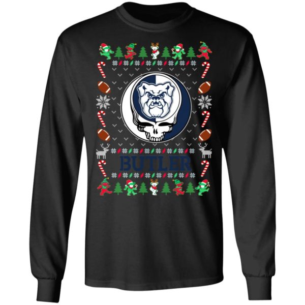 Butler Bulldogs Gratefull Dead Ugly Christmas Sweater