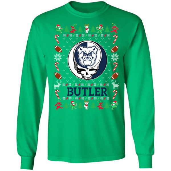 Butler Bulldogs Gratefull Dead Ugly Christmas Sweater