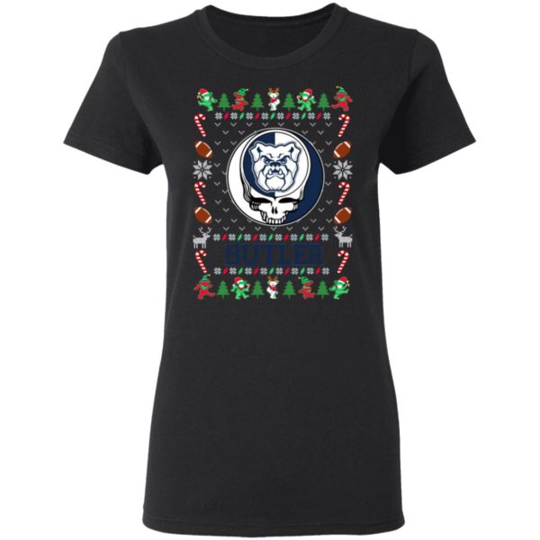 Butler Bulldogs Gratefull Dead Ugly Christmas Sweater