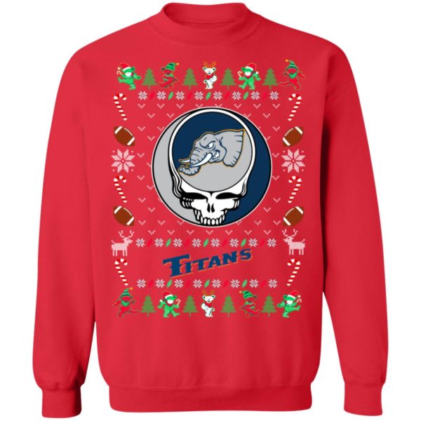 Cal State Fullerton Titans Gratefull Dead Ugly Christmas Sweater