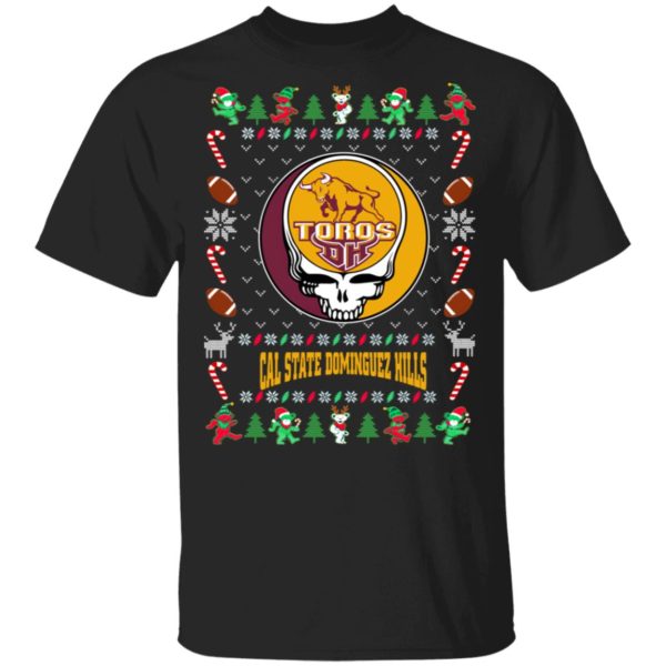 Cal State Dominguez Hills Toros Gratefull Dead Ugly Christmas Sweater