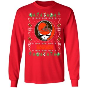 Cleveland Browns Gratefull Dead Ugly Christmas Sweater