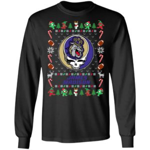 James Madison Dukes Gratefull Dead Ugly Christmas Sweater