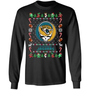 Jacksonville Jaguars Gratefull Dead Ugly Christmas Sweater