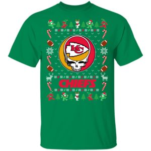 Kansas City Chiefs Gratefull Dead Ugly Christmas Sweater