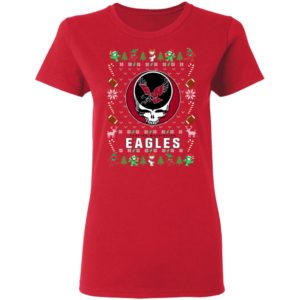 Eastern Washington Eagles Gratefull Dead Ugly Christmas Sweater