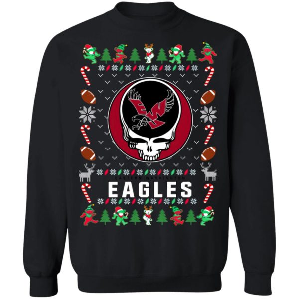 Eastern Washington Eagles Gratefull Dead Ugly Christmas Sweater