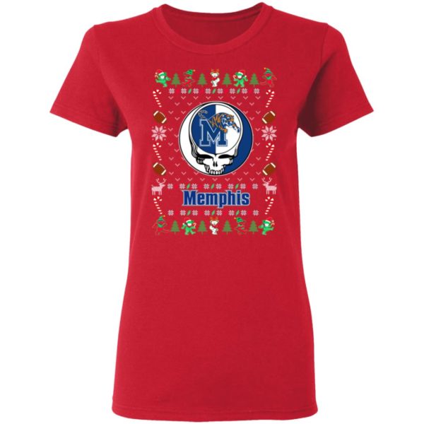 Memphis Tigers Gratefull Dead Ugly Christmas Sweater