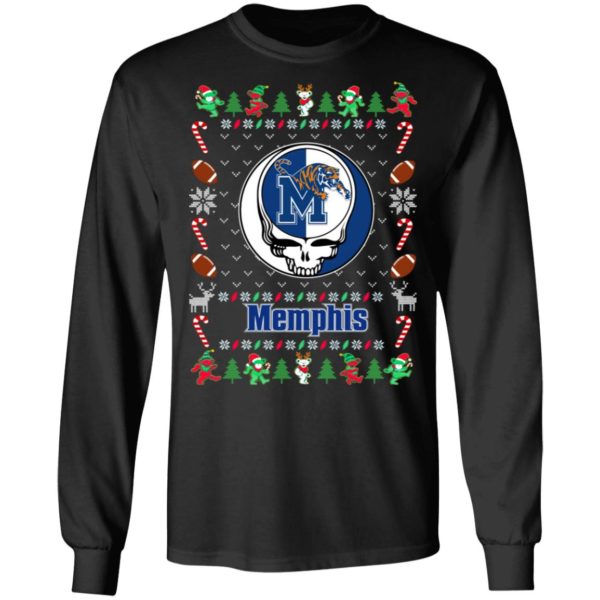 Memphis Tigers Gratefull Dead Ugly Christmas Sweater