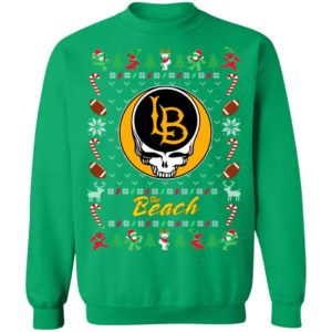 Long Beach State 49ers Gratefull Dead Ugly Christmas Sweater