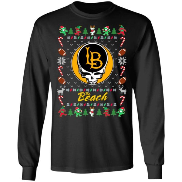 Long Beach State 49ers Gratefull Dead Ugly Christmas Sweater