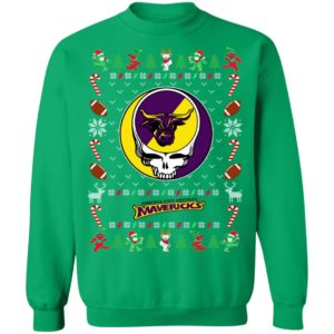 Minnesota State Mavericks Gratefull Dead Ugly Christmas Sweater