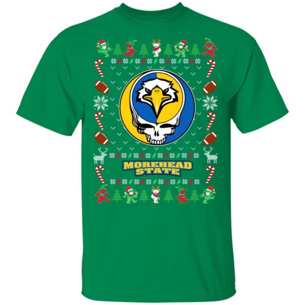 Morehead State Eagles Gratefull Dead Ugly Christmas Sweater