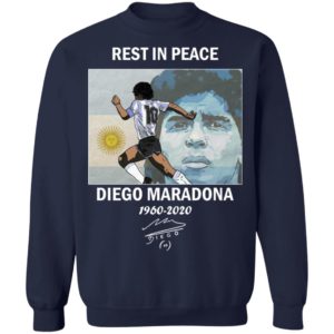 Rest in peace Diego Maradona 1960-2020 T-Shirt, Hoodie