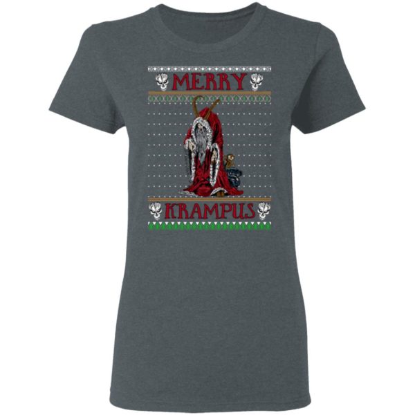 Merry Krampus The Christmas Devil Ugly Christmas Sweatshirt