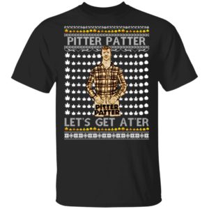 Pitter Patter Let’s Get At’er Letterkenny Ugly Christmas Sweater