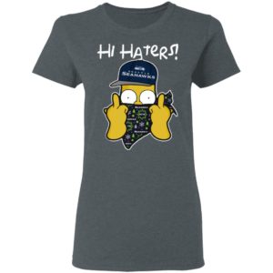 Hi Hater The Simpsons Christmas Gangster Seattle Seahawks Shirt