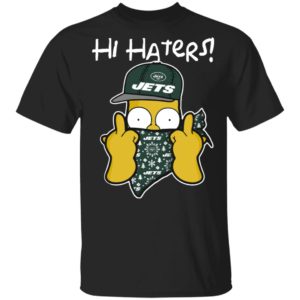 Hi Hater The Simpsons Christmas Gangster New York Jets Shirt