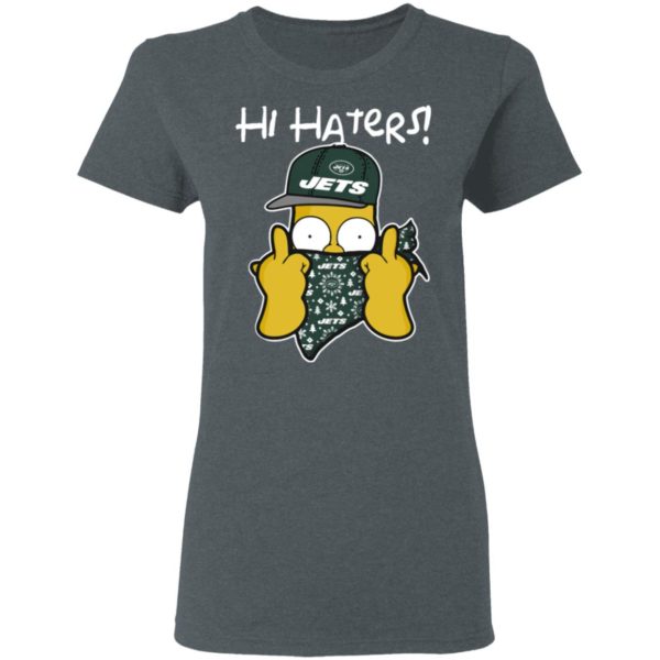 Hi Hater The Simpsons Christmas Gangster New York Jets Shirt