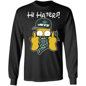 Hi Hater The Simpsons Christmas Gangster New York Jets Shirt