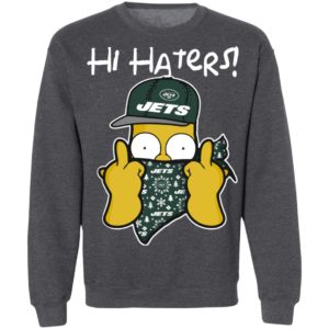 Hi Hater The Simpsons Christmas Gangster New York Jets Shirt