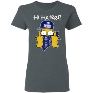 Hi Hater The Simpsons Christmas Gangster New York Giants Shirt