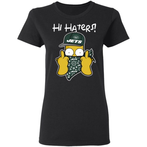 Hi Hater The Simpsons Christmas Gangster New York Jets Shirt