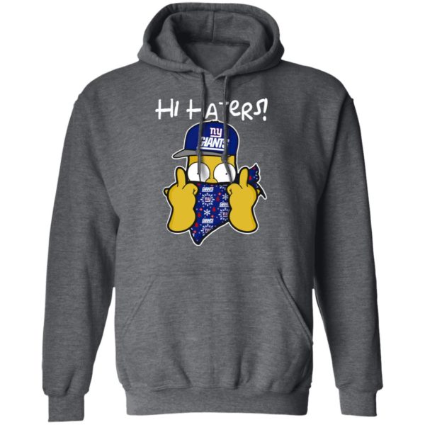 Hi Hater The Simpsons Christmas Gangster New York Giants Shirt