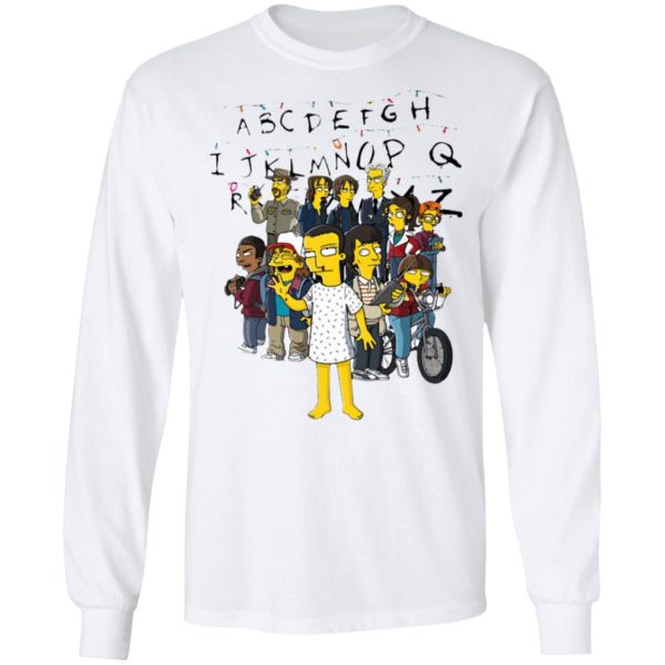 The Simpsons Mashup Christmas Decoration Stranger Things Shirt