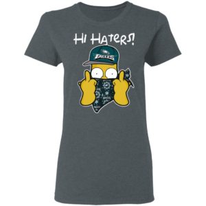 Hi Hater The Simpsons Christmas Gangster Philadelphia Eagles Shirt