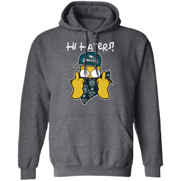 Hi Hater The Simpsons Christmas Gangster Philadelphia Eagles Shirt