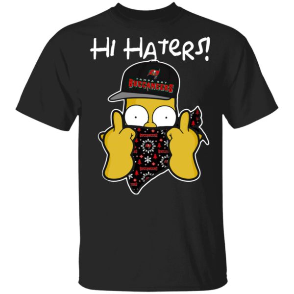 Hi Hater The Simpsons Christmas Gangster Tampa Bay Buccaneers Shirt