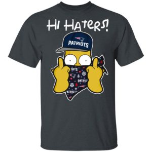 Hi Hater The Simpsons Christmas Gangster New England Patriots Shirt