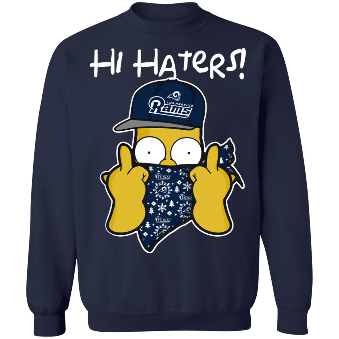 The Simpsons Christmas Gangster Hi Hater Cincinnati Bengals T