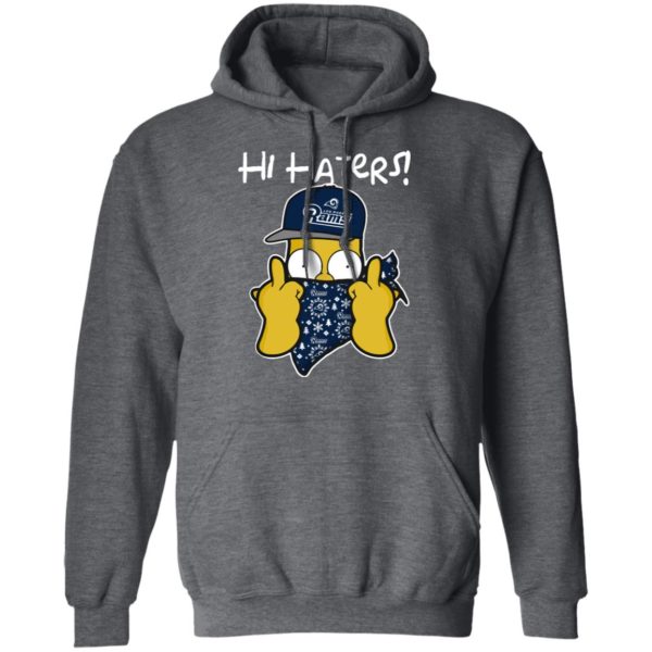 Hi Hater The Simpsons Christmas Gangster Los Angeles Rams Shirt