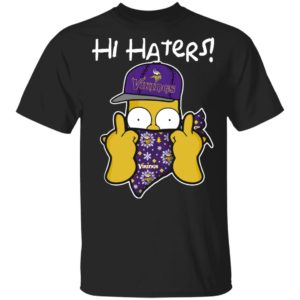 Hi Hater The Simpsons Christmas Gangster Minnesota Vikings Shirt