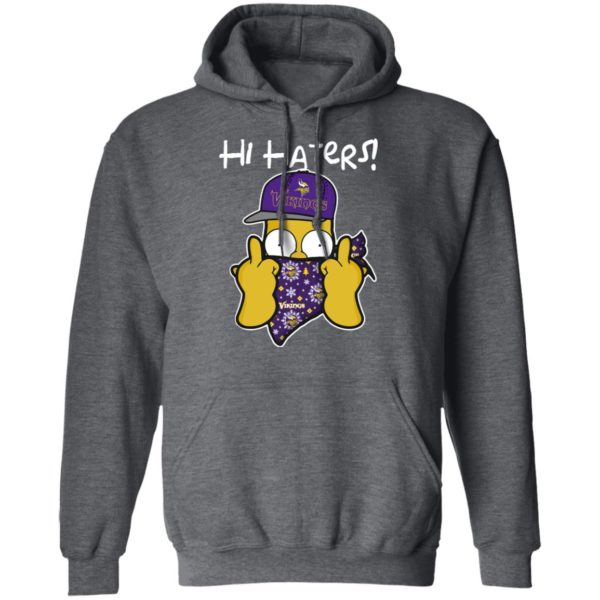 Hi Hater The Simpsons Christmas Gangster Minnesota Vikings Shirt