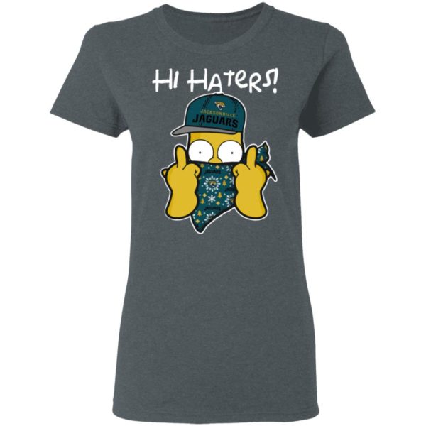 Hi Hater The Simpsons Christmas Gangster Jacksonville Jaguars Shirt