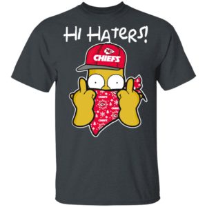 Hi Hater The Simpsons Christmas Gangster Kansas City Chiefs Shirt