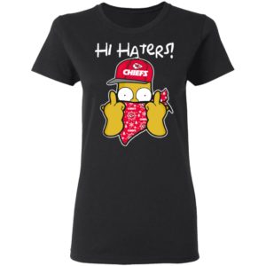 Hi Hater The Simpsons Christmas Gangster Kansas City Chiefs Shirt