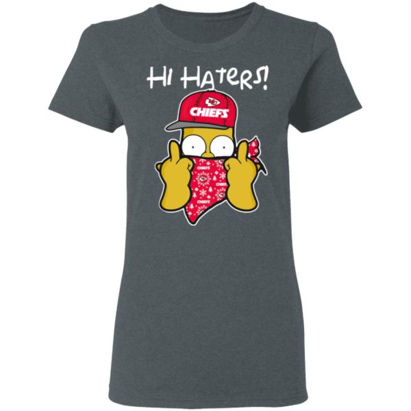 Hi Hater The Simpsons Christmas Gangster Kansas City Chiefs Shirt