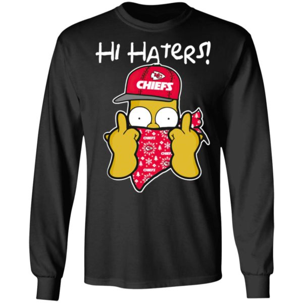 Hi Hater The Simpsons Christmas Gangster Kansas City Chiefs Shirt