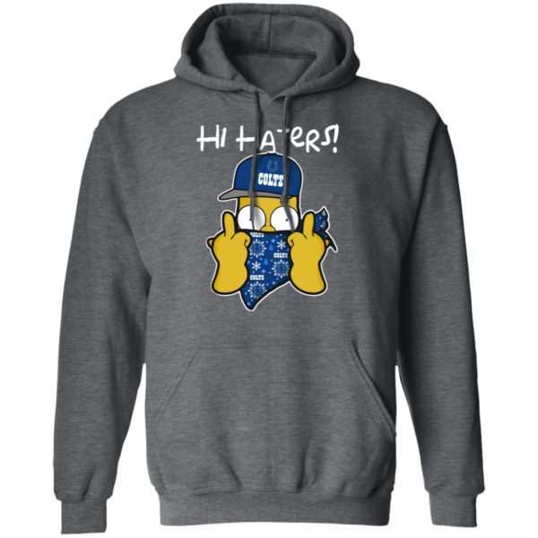Hi Hater The Simpsons Christmas Gangster Indianapolis Colts Shirt