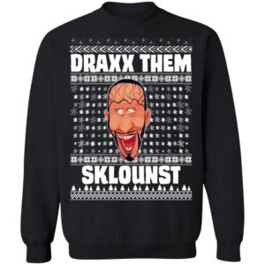 Draxx Them Sklounst Ugly Christmas Sweater