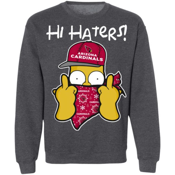 Hi Hater The Simpsons Christmas Gangster Arizona Cardinals Shirt