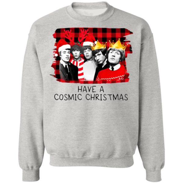 The Rolling Stones Have A Cosmic Christmas Sweatshirt