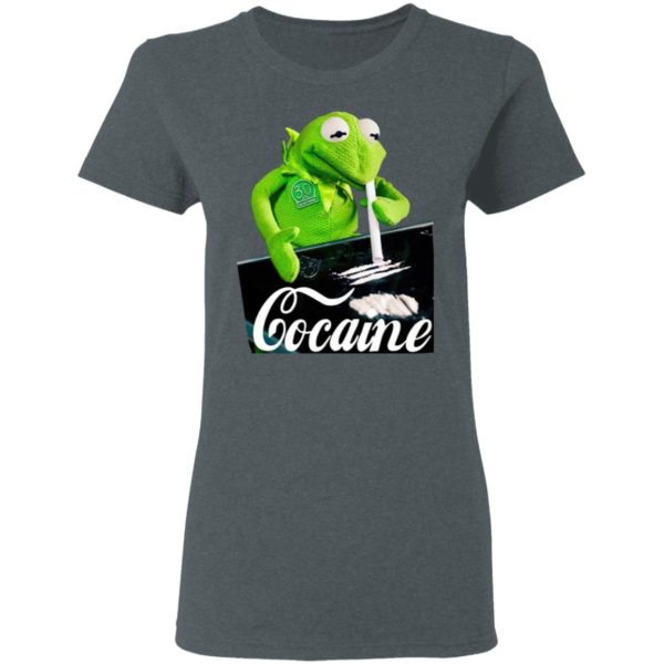 Kermit The Frog Doing Coke Shirt, Hoodie, LS