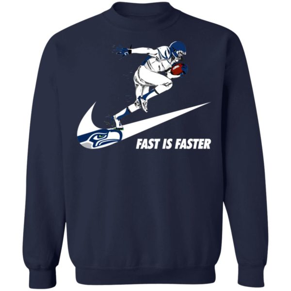 Fast Is Faster Strong Seattle Seahawks Nike Shirt, Hoodie